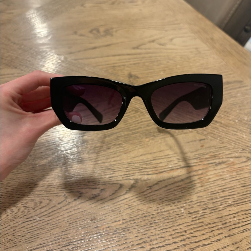 Miu Miu Black Sunglasses